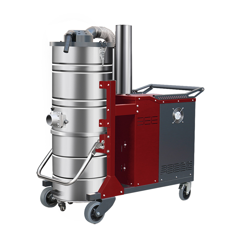 临沂坦洁380V 双桶手动反吹工业吸尘器X8系列